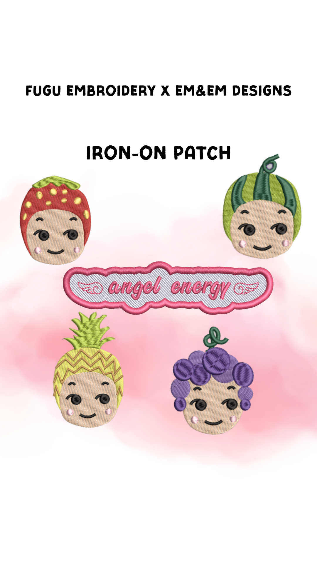 Angel Energy Iron-On Patch + Mystery Sonny-Inspired Blind Box